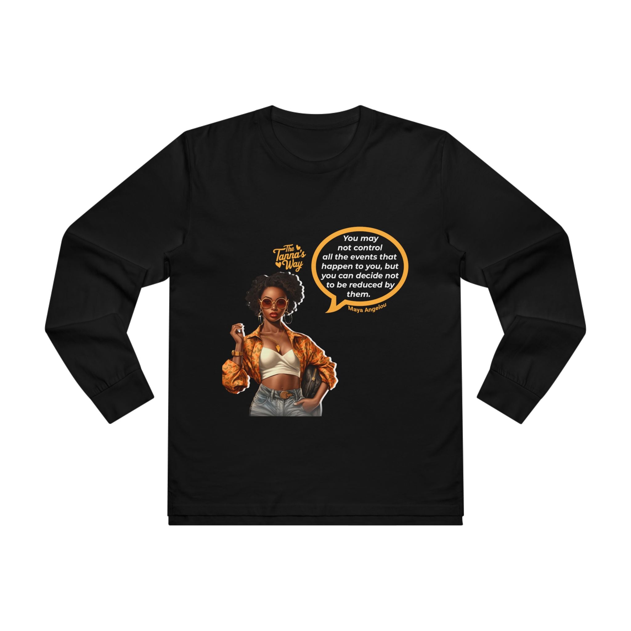 Maya Angelou | Men’s Base Longsleeve Tee